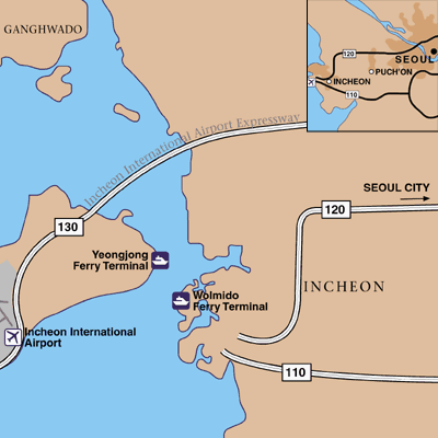 Seoul Area Map