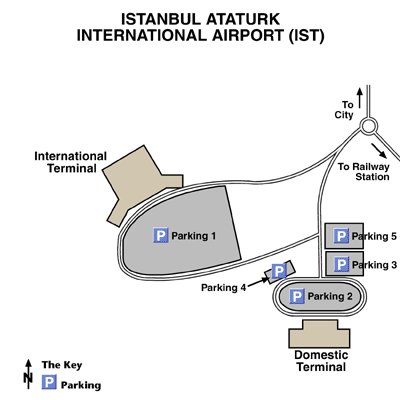 Istanbul International Airport Map