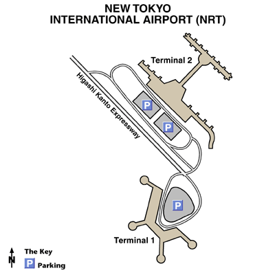 New Tokyo International Airport Map